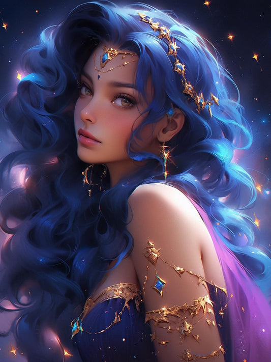 Beautiful Girl | Diamond Painting