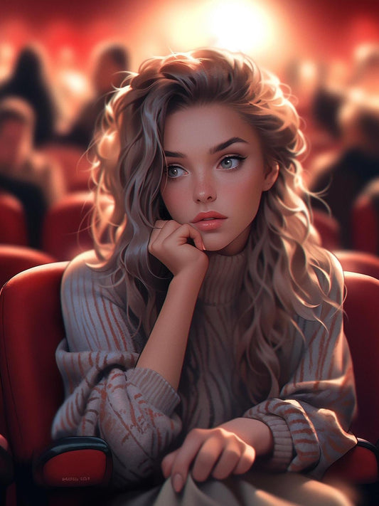 Beautiful Girl | Diamond Painting