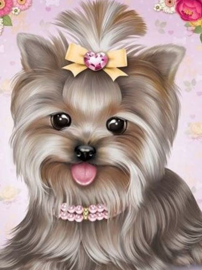 Dog Yorkie | Diamond Painting