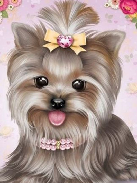Dog Yorkie | Diamond Painting
