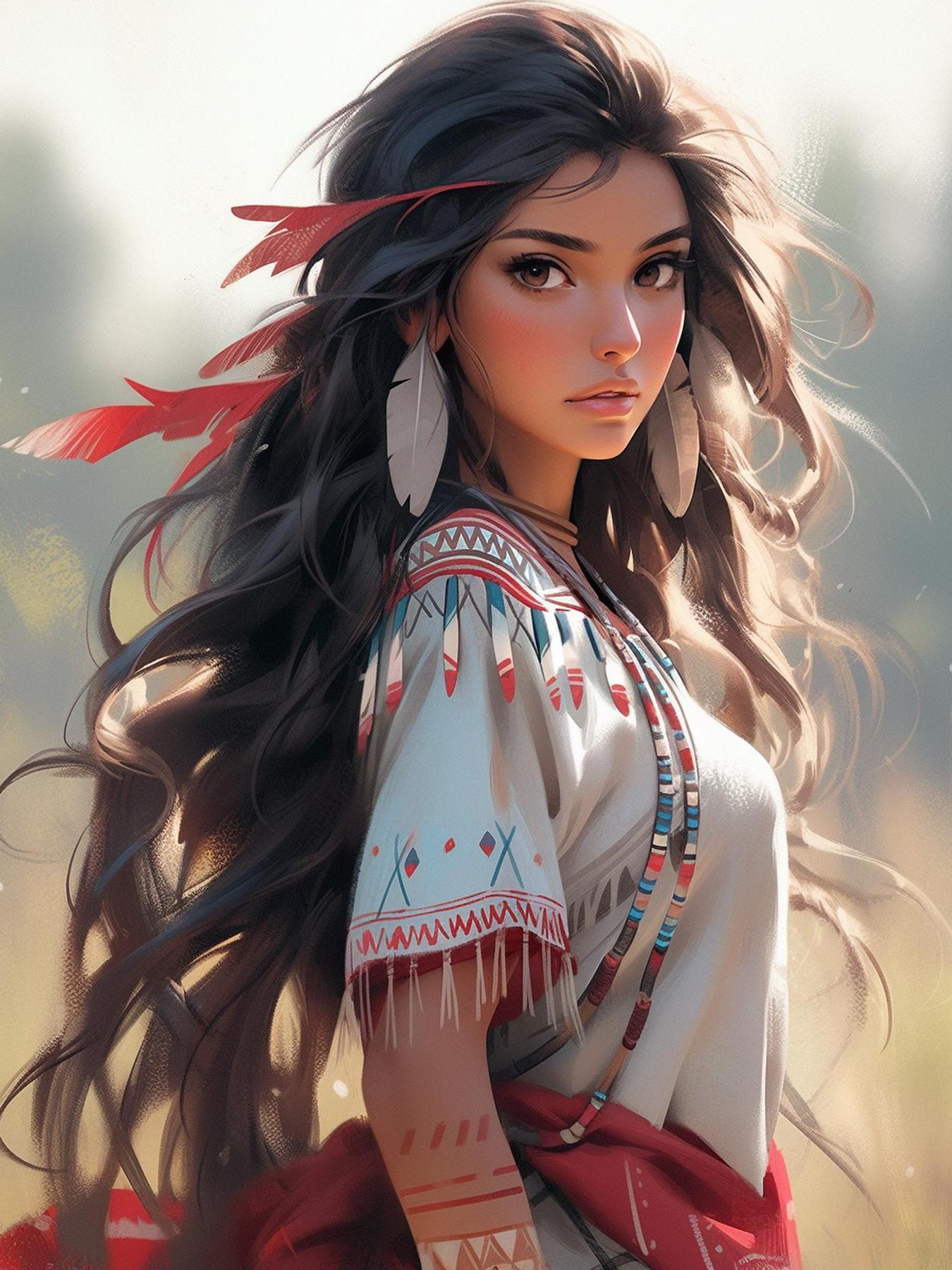 Beautiful Girl | Diamond Painting