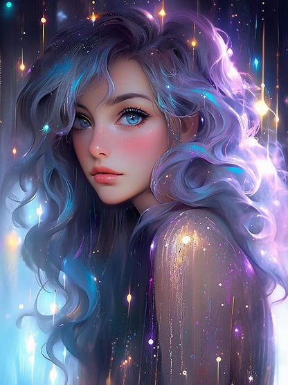 Beautiful Girl | Diamond Painting