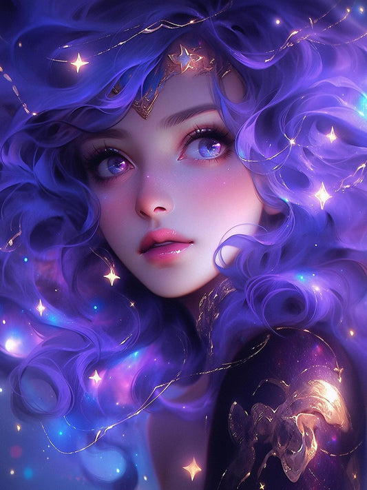 Beautiful Girl | Diamond Painting