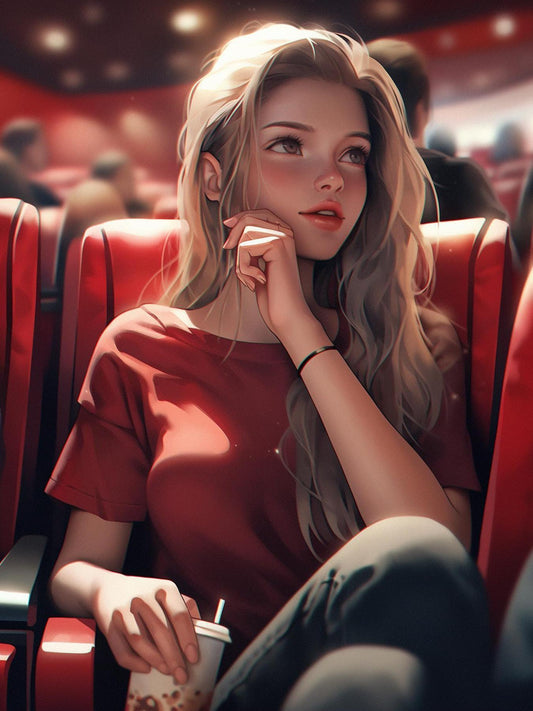 Beautiful Girl | Diamond Painting
