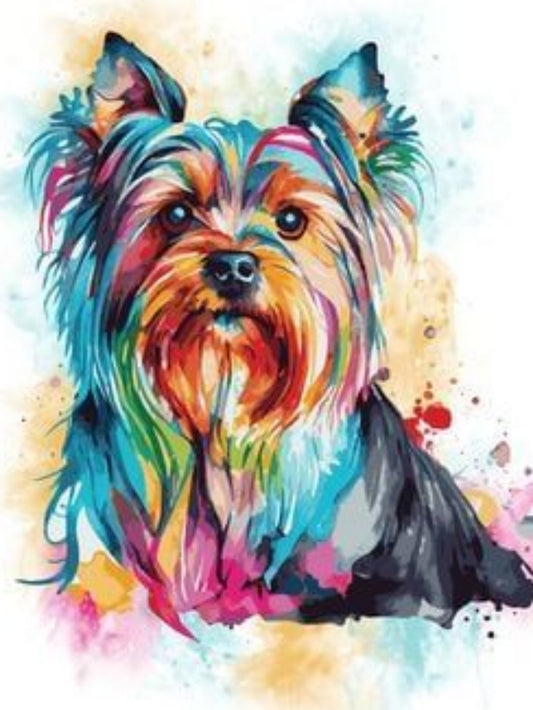Dog Yorkie | Diamond Painting