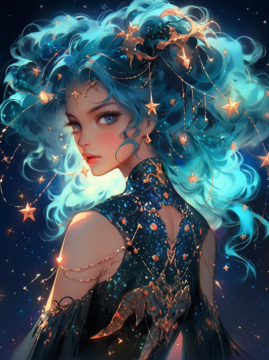 Beautiful Girl | Diamond Painting