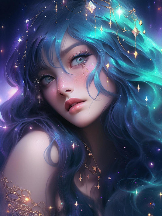 Beautiful Girl | Diamond Painting