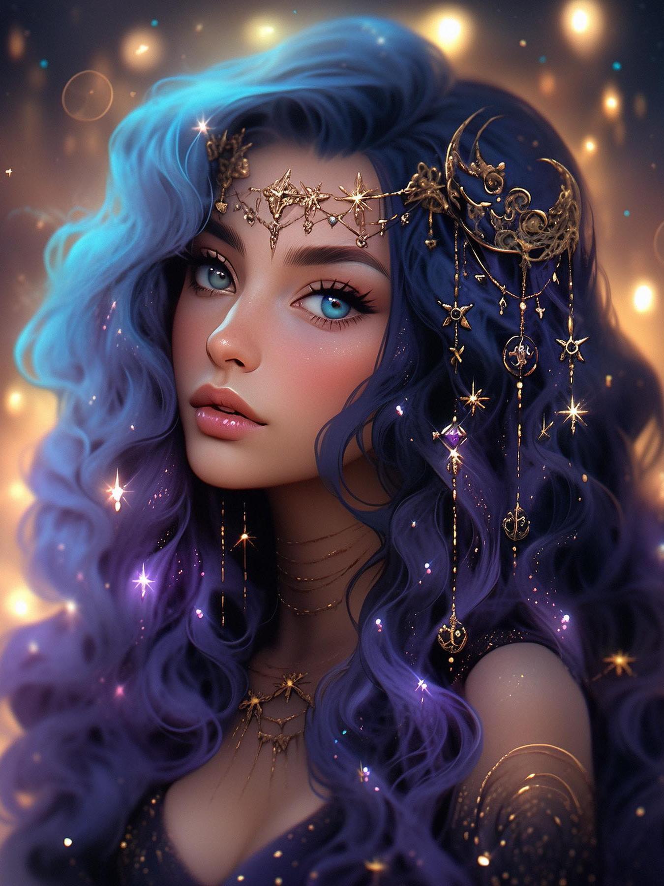 Beautiful Girl | Diamond Painting