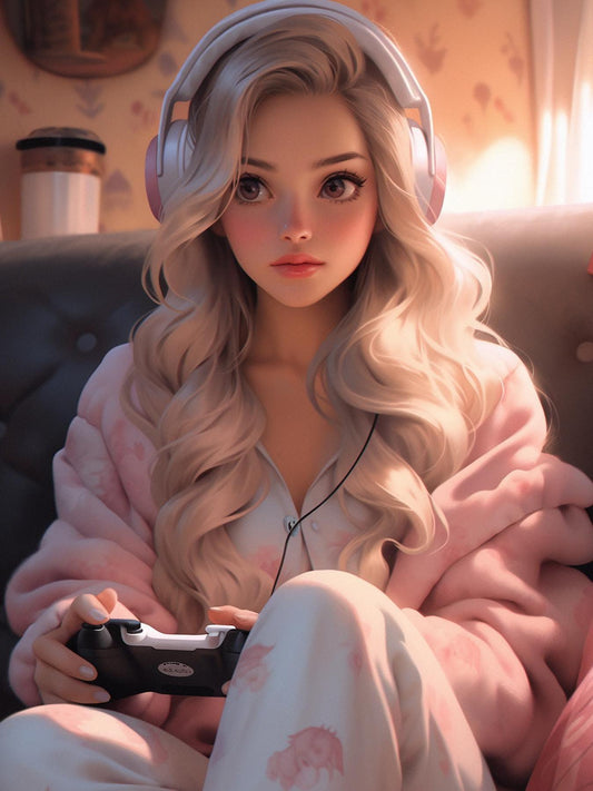 Beautiful Girl | Diamond Painting