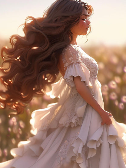 Beautiful Girl | Diamond Painting
