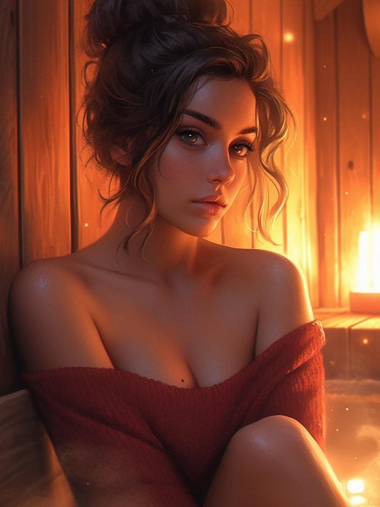 Beautiful Girl | Diamond Painting
