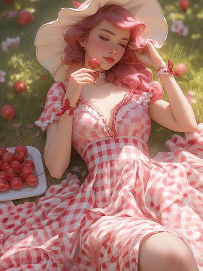 Beautiful Girl | Diamond Painting