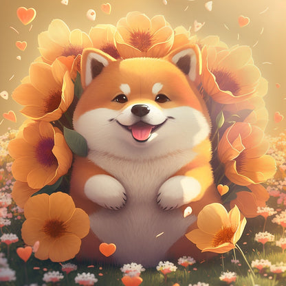 Shiba Inu Dog | Diamond Painting