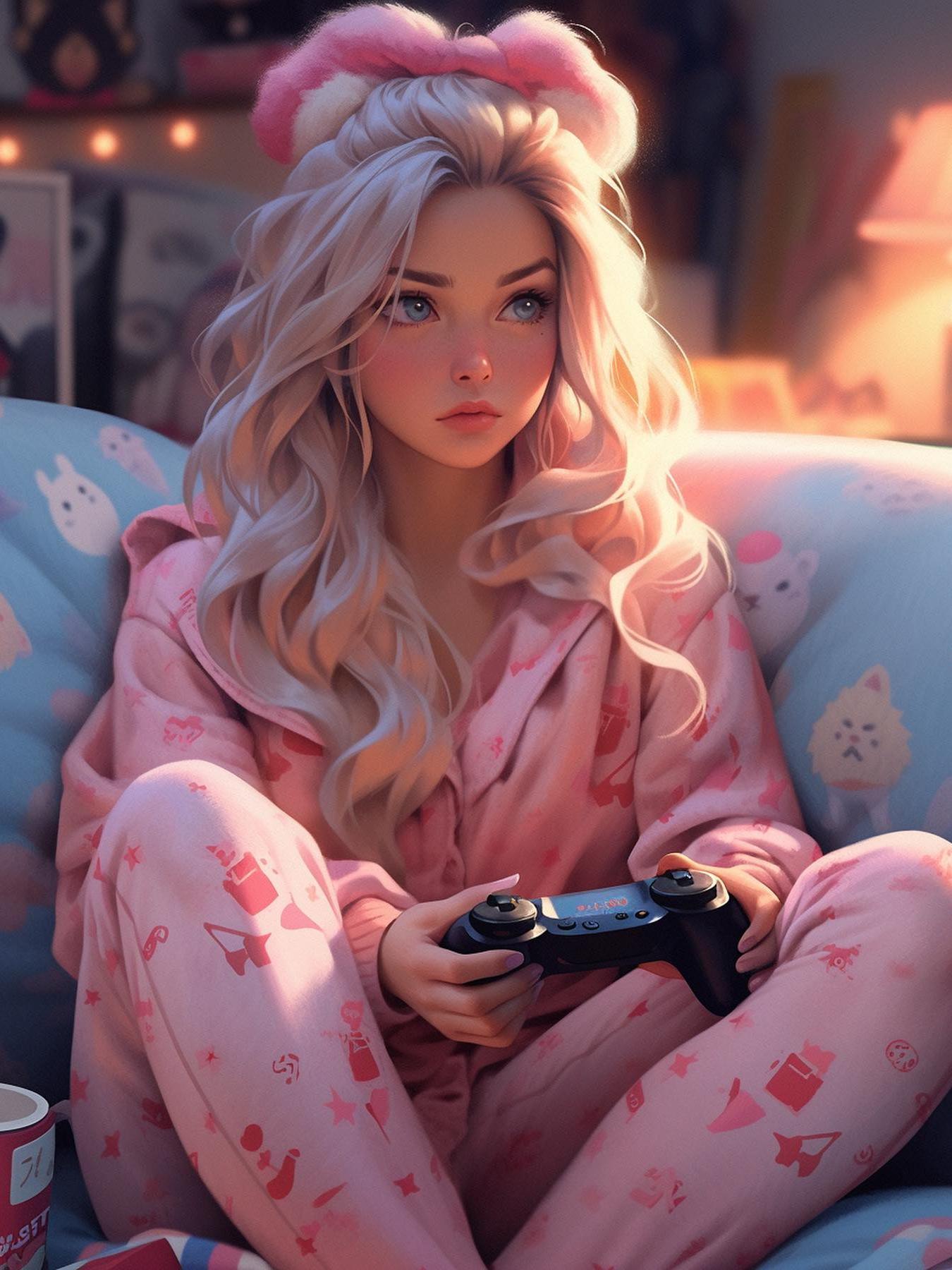 Beautiful Girl | Diamond Painting