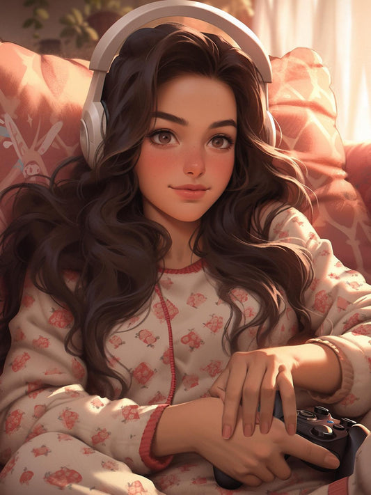 Beautiful Girl | Diamond Painting