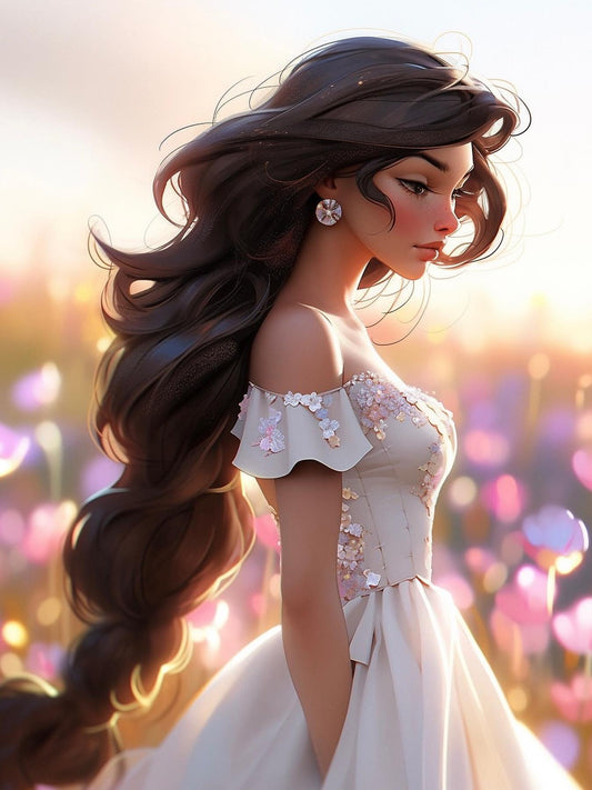 Beautiful Girl | Diamond Painting