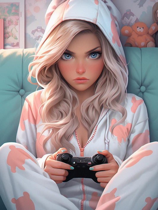 Beautiful Girl | Diamond Painting