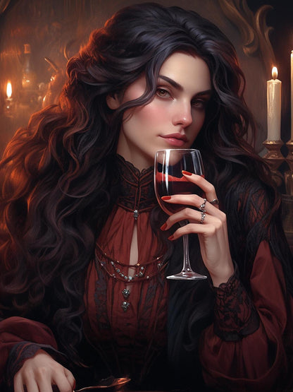 Beautiful Girl | Diamond Painting