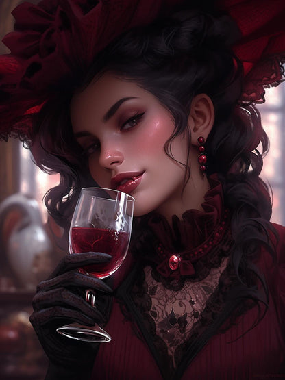 Beautiful Girl | Diamond Painting