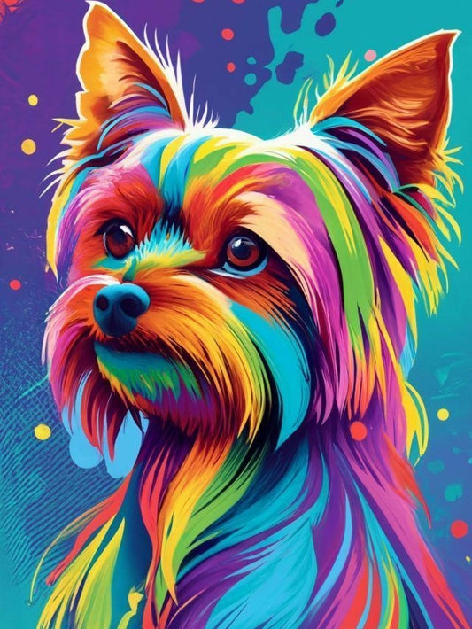 Dog Yorkie | Diamond Painting