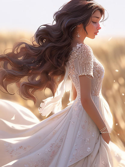 Beautiful Girl | Diamond Painting