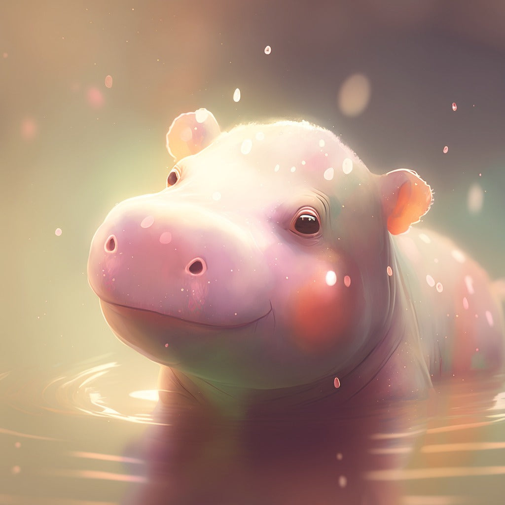 Hippo | Diamond Painting