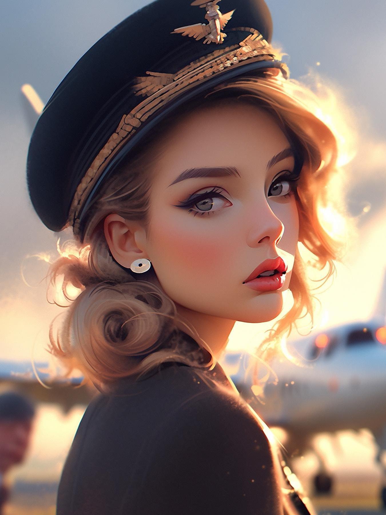 Beautiful Girl | Diamond Painting