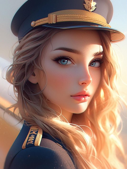 Beautiful Girl | Diamond Painting