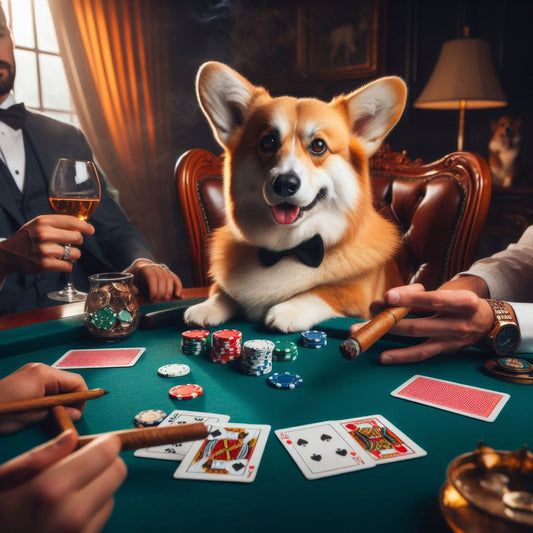 Playing Poker Dog | Diamond Painting