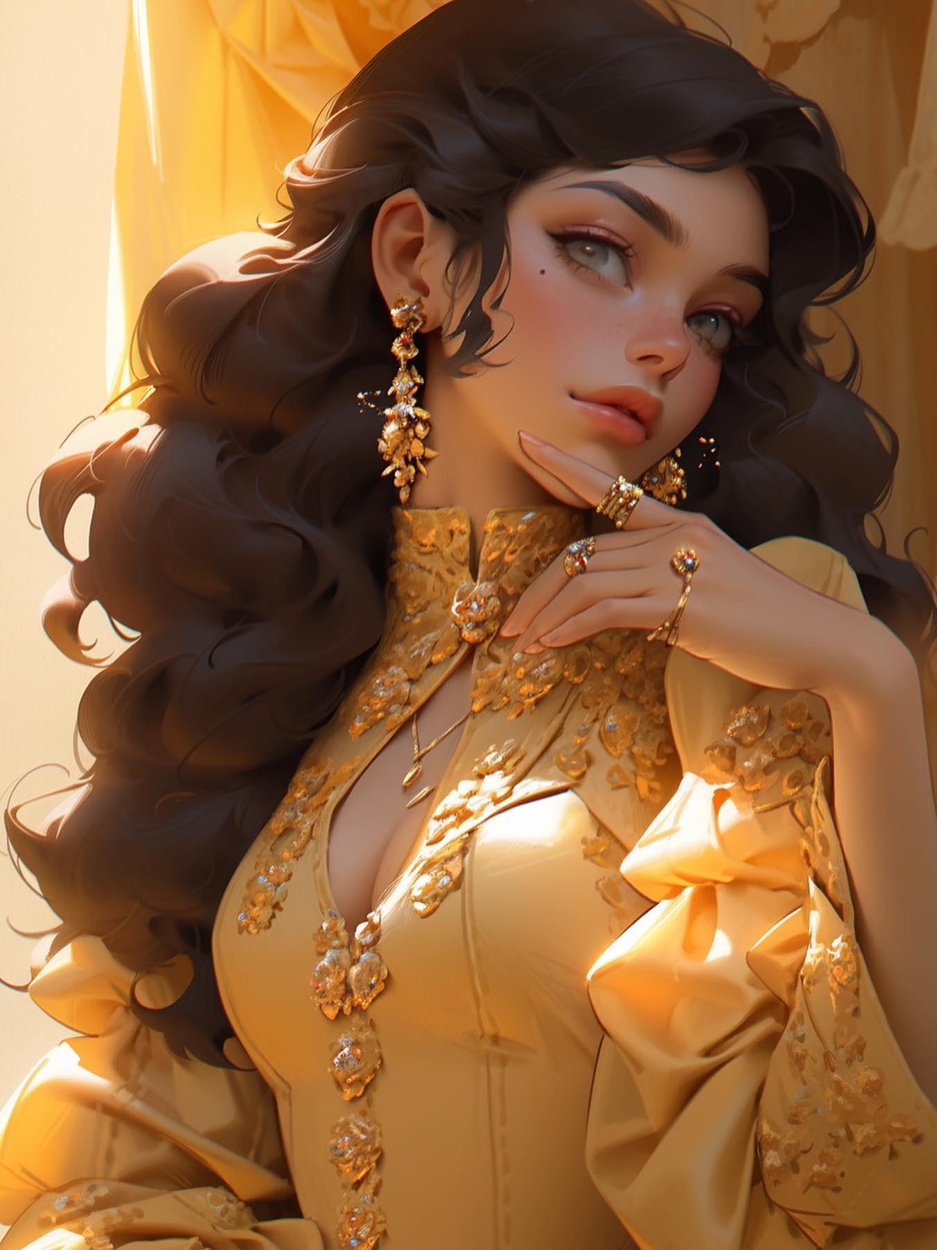 Beautiful Girl | Diamond Painting