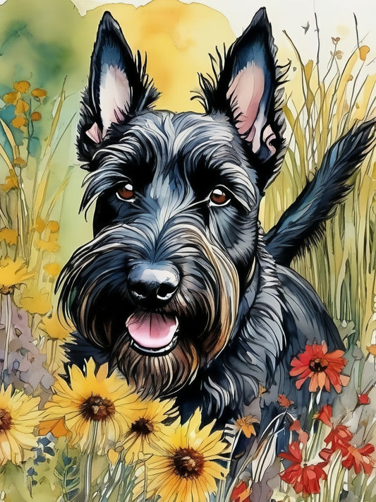 Scottie Dog | Diamond Painting