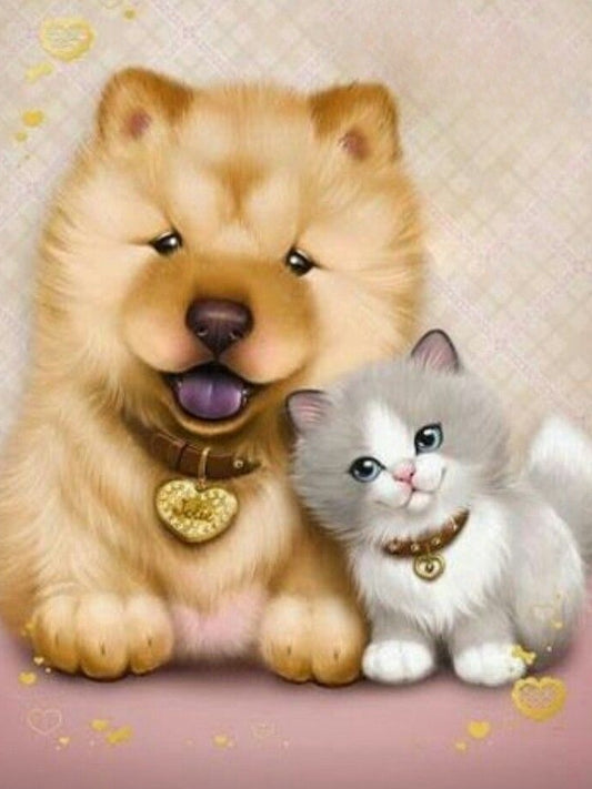 Dog Chow Chow | Diamond Painting