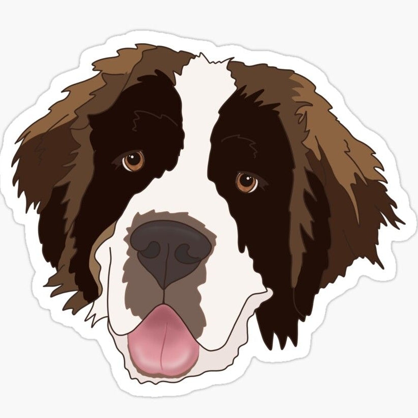 Saint Bernard Dog | Diamond Painting