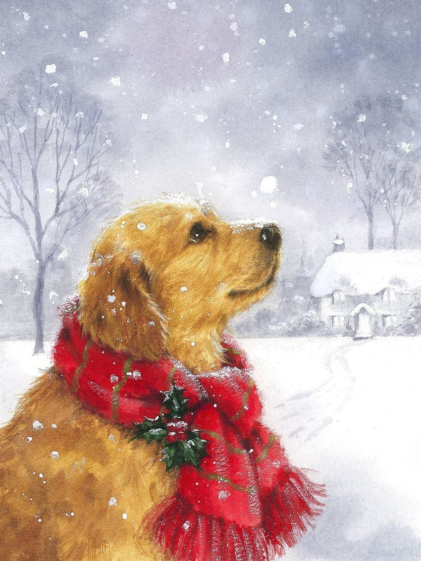 Christmas Dog | Diamond Painting