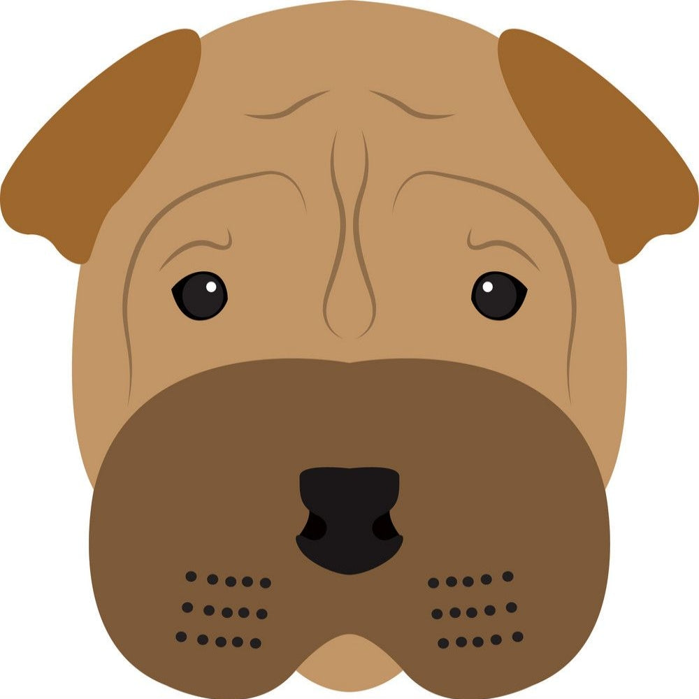 Shar Pei Dog | Diamond Painting