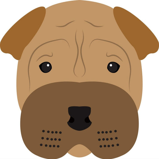 Shar Pei Dog | Diamond Painting