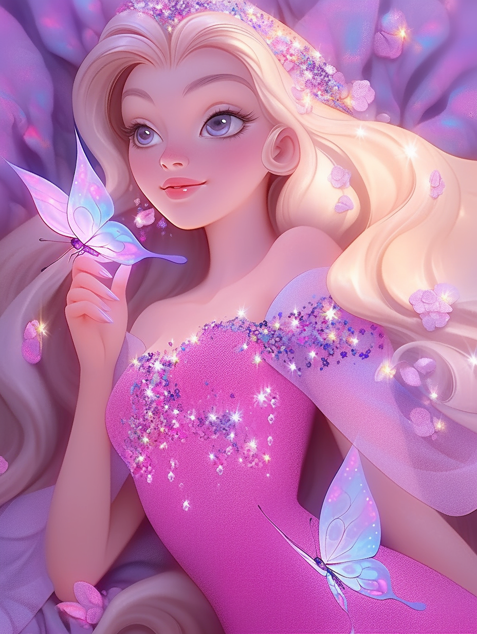 Beautiful Girl | Diamond Painting