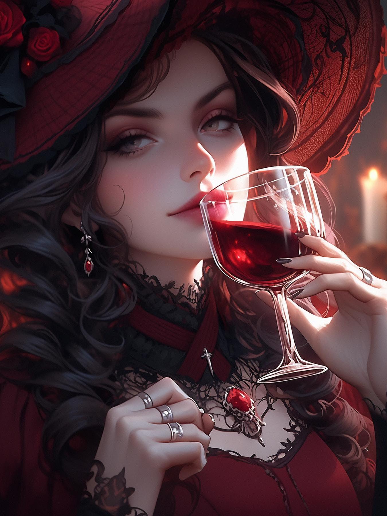 Beautiful Girl | Diamond Painting