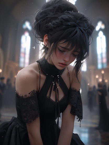 Beautiful Girl | Diamond Painting