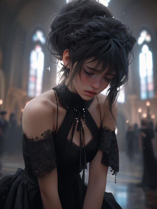 Beautiful Girl | Diamond Painting