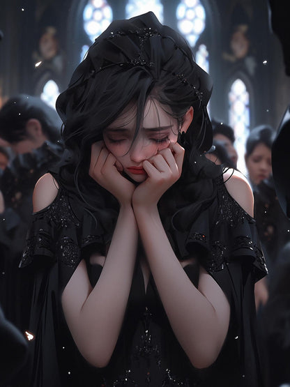 Beautiful Girl | Diamond Painting