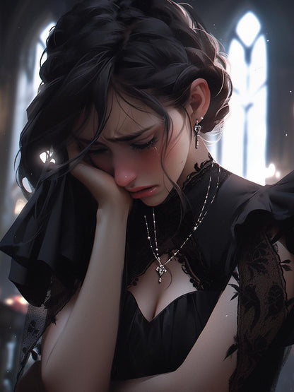 Beautiful Girl | Diamond Painting