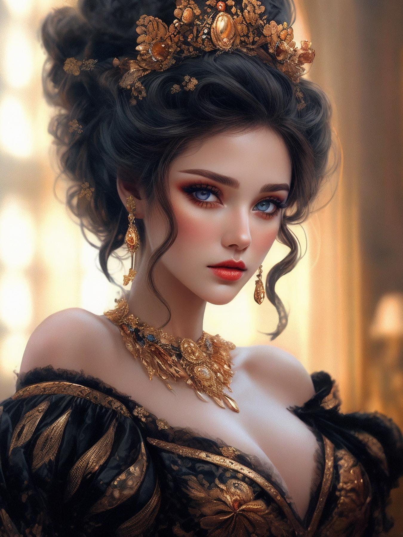 Beautiful Girl | Diamond Painting