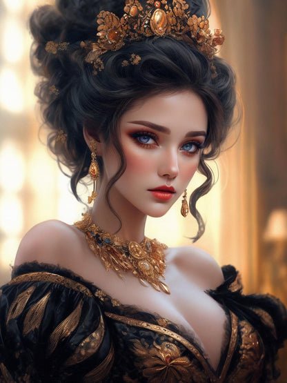 Beautiful Girl | Diamond Painting