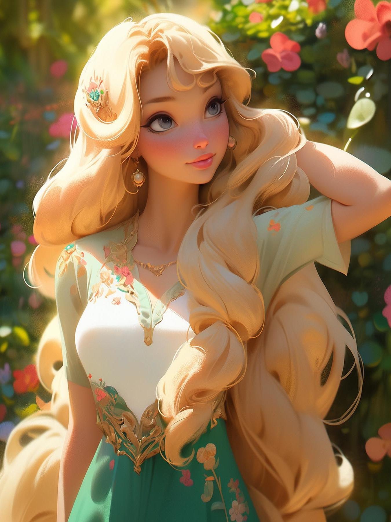 Beautiful Girl | Diamond Painting