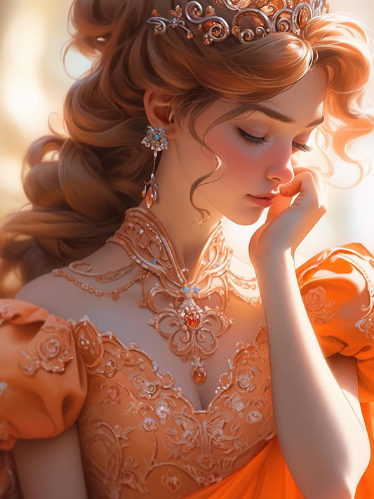 Beautiful Girl | Diamond Painting