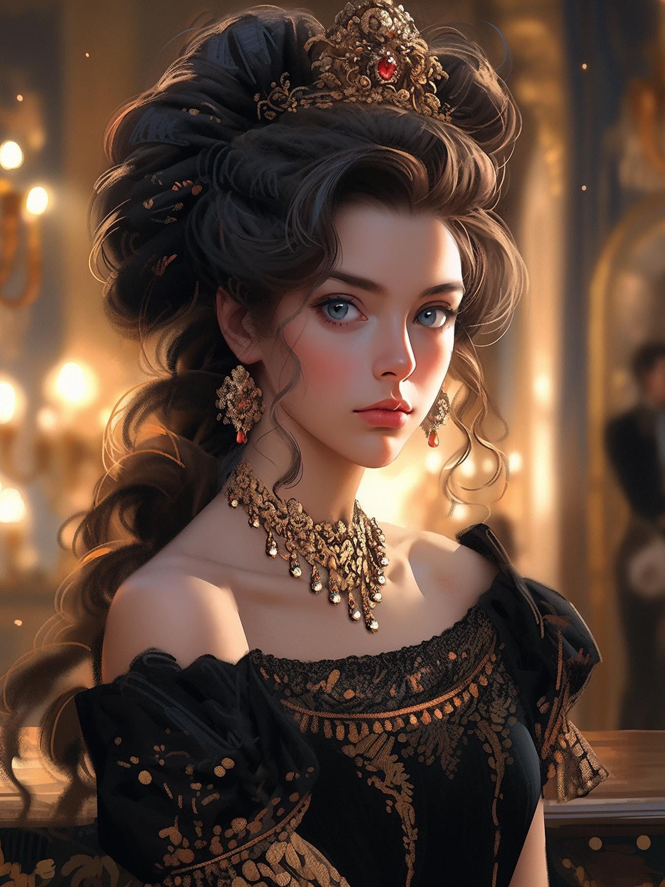 Beautiful Girl | Diamond Painting