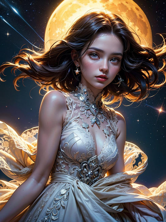 Beautiful Girl | Diamond Painting