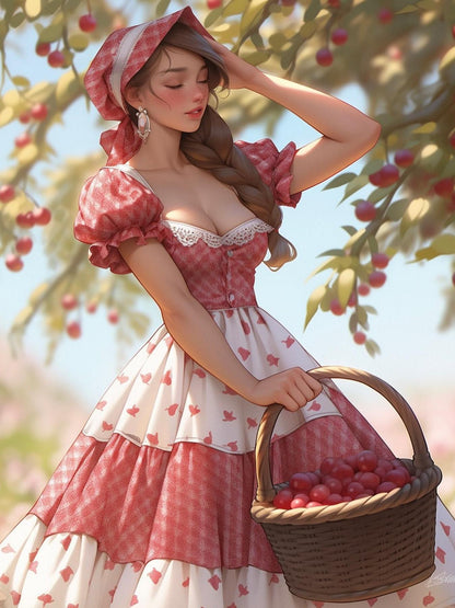 Beautiful Girl | Diamond Painting