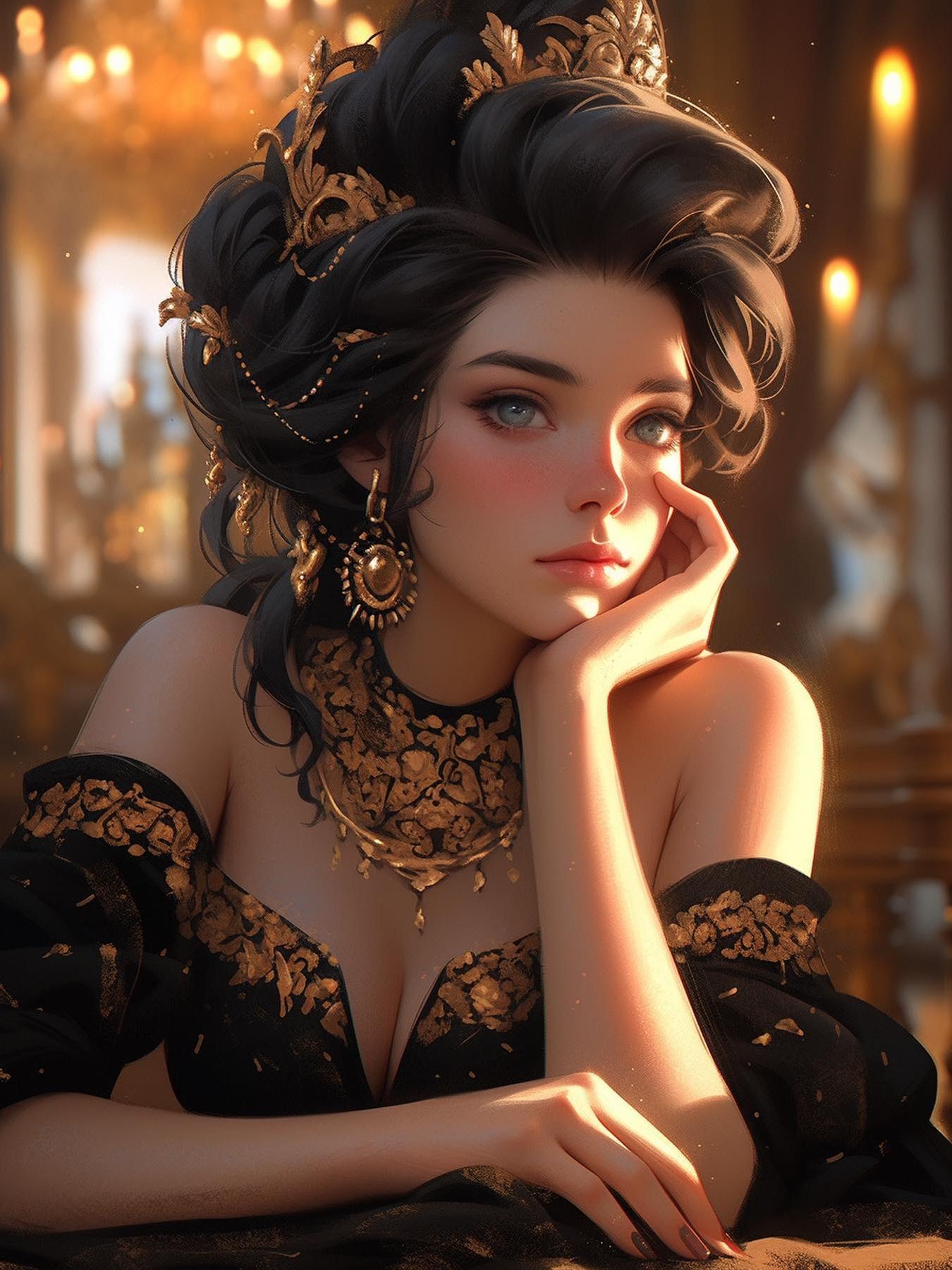Beautiful Girl | Diamond Painting